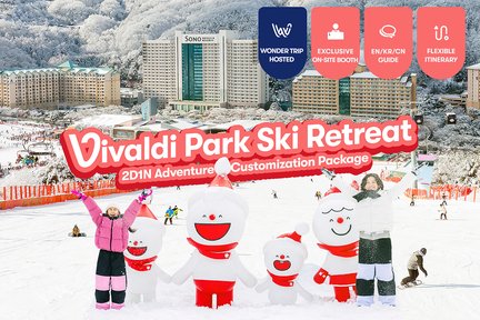 Lawatan Penginapan & Aktiviti Ski Vivaldi Park 2 Hari 1 Malam