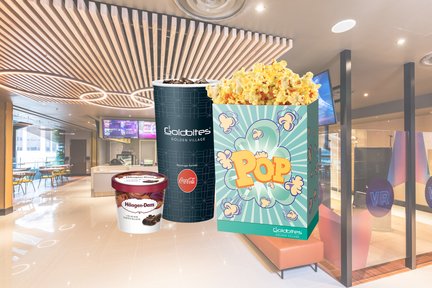 Golden Village Popcorn Set Vouchers di Singapura