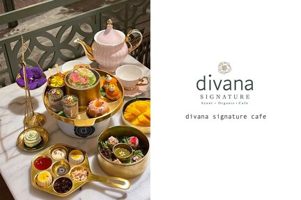 Afternoon Tea at Divana Signature Cafe in Bangkok