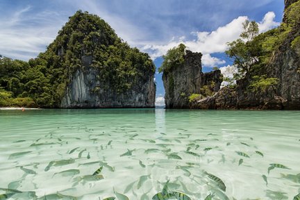 De Krabi: excursion d'une journée à Koh Hong en hors-bord