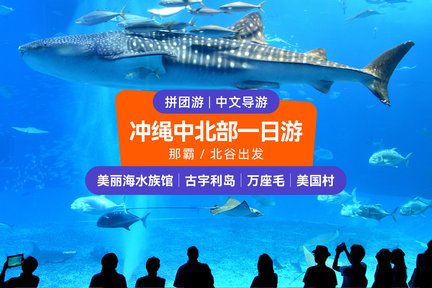 冲绳美丽海水族馆 ＆ 美国村之旅（那霸／北谷出发）