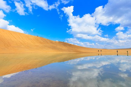 Uratomi Coast Cruise, Tottori Sand Dunes & Sand Museum Day Tour from Osaka