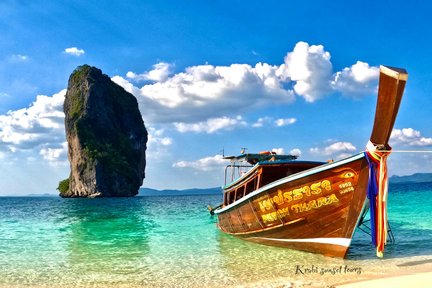 Krabi: 4 Islands Snorkeling Tour by Longtail Boat