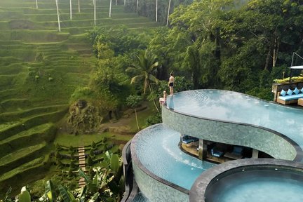 Tour di un giorno delle principali attrazioni di Ubud e delle cascate segrete