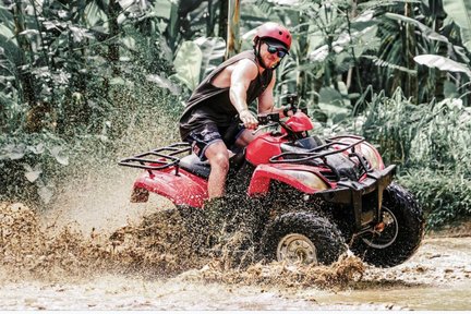 Quad ATV combinato, rafting e swing nella giungla con pranzo