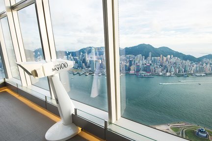 Boleto para la plataforma de observación Sky100 Hong Kong