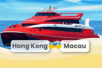 Ferry Hong Kong - Macao par TurboJet