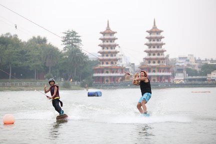 Water skiing experience at Lotus Lake Water Skiing Theme Park 