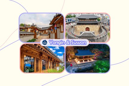 Korean Folk Village & Suwon Hwaseong Fortress & History Tour