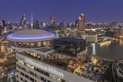 ThreeSixty Rooftop Bar at Millennium Hilton Bangkok