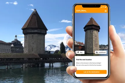Private Lucerne Scavenger Hunt and Sights Self-Guided Trip