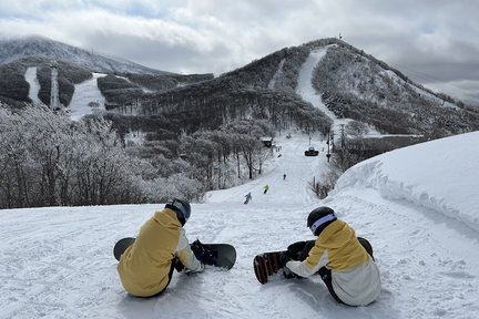 Mata Air Panas Zao di Yamagata, Tohoku, Jepun｜Kelas ski peribadi 3/6 jam