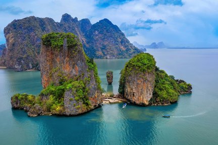 Jame Bond, Hong Island und Naka Island mit dem Schnellboot, kostenlose Kanufahrt