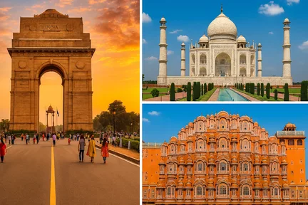 3-Days Delhi, Agra and Jaipur Private Tour - India Golden Triangle