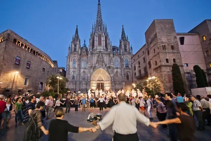 [한국어 가이드][메멘토투어] 바르셀로나 고딕지구 야경 워킹투어