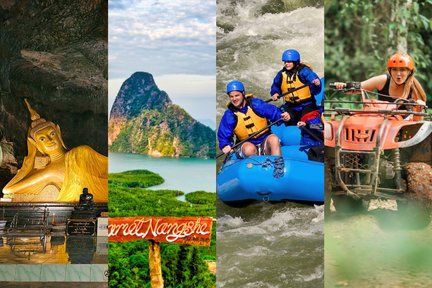 Song Phraek Rafting & ATV Adventure, Samet Nangshe Tour from Phuket 