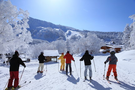 Tohoku Zao Hot Spring Appi Kogen Ski Resort 3/5 hours private Chinese skiing lesson