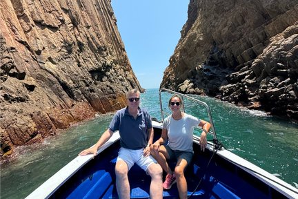 Boat Tour Through SuperVolcano Region in Sai Kung, Hong Kong Geopark