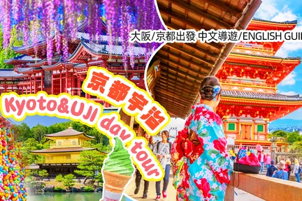 [京都 & 宇治双古都之旅] 清水寺 & 二年坂 & 金阁寺（鹿苑寺） & 宇治平等院抹茶美食之旅（大阪/京都出发）