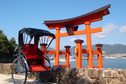 Rikscha-Erlebnis in Miyajima