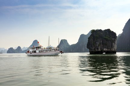 [Маршрут 1] Дневной тур по бухте Халонг от круизного лайнера Viet Dragon Cruise