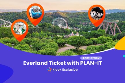 [Esclusivo di Klook - fino al 46% di sconto] Biglietto per Everland (ingresso diretto con il codice QR)