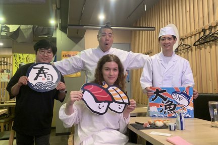 Pengalaman Membuat Sushi & Kelas Memasak Makanan Jepun di Tokyo