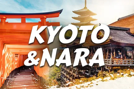 京都 & 奈良精华游：清水寺, 伏见稻荷大社, 宇治平等院, 奈良公园, 东大寺 (大阪出发)