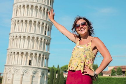 Lawatan berjalan kaki di Pisa dengan tiket Leaning Tower (pilihan)