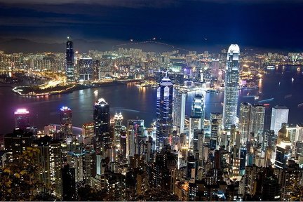 [Hong Kong at night] Old Town Central + Ding Ding Car + Victoria Peak to enjoy the night view of Hong Kong half-day tour