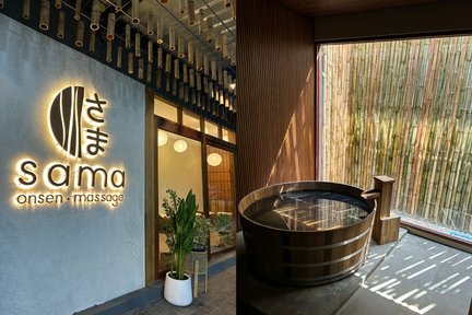 บริการนวดและแช่ออนเซ็นที่ SAMA Onsen & Massage ในเมืองภูเก็ต