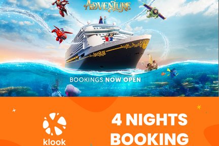 4-Night Disney Adventure Cruise from Singapore 