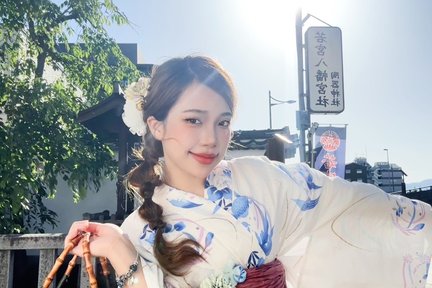 Pengalaman Sewa Kimono/Yukata di Kuil Kiyomizu-dera, Kyoto