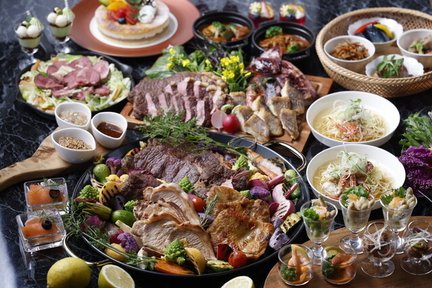 Sky Grill Musashi City View Buffet di Asakusa