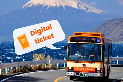 Tokai Bus Digital Ticket for Izu Peninsula, Atami and Mishma