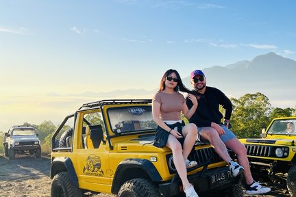 4WD Jeep and Mount Batur Caldera Sunrise Trekking in Kintamani