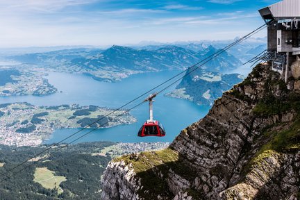 Tiket Mt. Pilatus di Lucerne