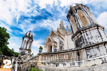 Excursion privée d'une journée classique à Hua Hin Phra Nakhon Khiri et Tham Khao Luang par AK GO