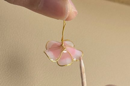 Dip Art Copper Wire Resin Ornaments Workshop