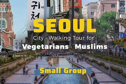 Seoul City/Walking Tour for Vegetarians and Muslims