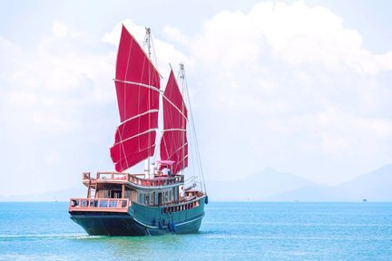 苏梅岛红男爵浪漫日落晚餐游船