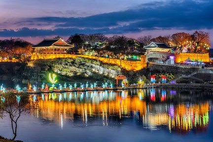 Majestic Lantern Festival from Busan to Jinju Namgang River