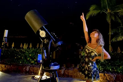 夏威夷州柯奥利纳夜观星河之旅