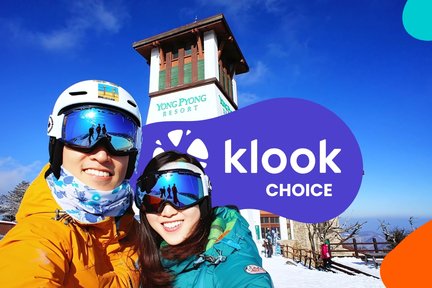 Korea Winter Yongpyong Ski Resort Day Tour from Seoul