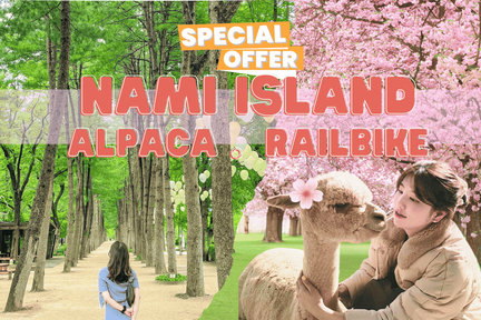 羊駝牧場 / 南怡島 / 江村鐵路自行車 / 晨靜樹木園 / 樂高樂園 /  秋海棠鳥園