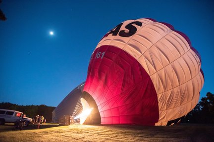 Paseo en globo aerostático por la Costa Dorada