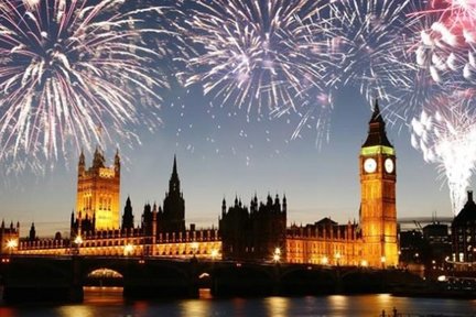 New Year's Eve Thomas Doggett cruise with fireworks experience 