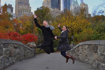 Visite privée à pied de Central Park avec un photographe personnel