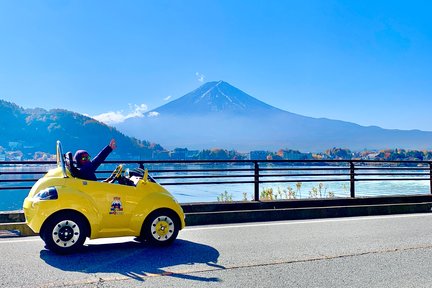 河口湖 チョロＱドライブ体験