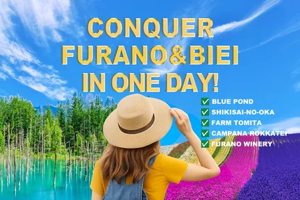 [Summer Only] Furano & Biei Must-Visit Bus Day Tour